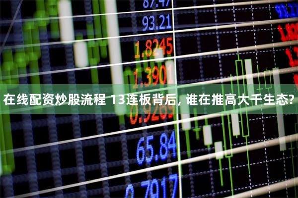 在线配资炒股流程 13连板背后, 谁在推高大千生态?